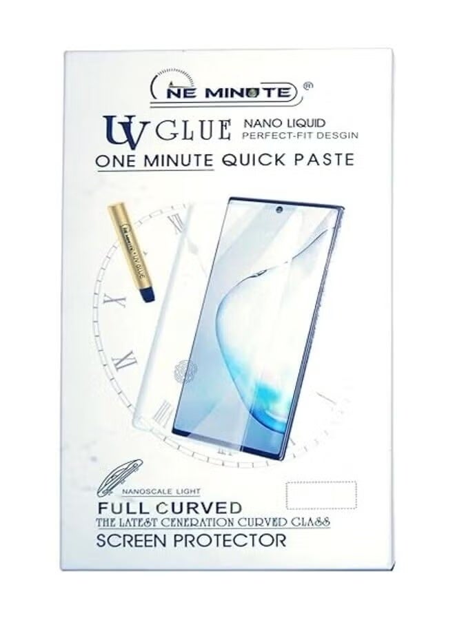 ONE MINUTE UV Liquid Glue Full Coverage Tempered Glass Screen Protector For Galaxy S20 Ultra - Image 1